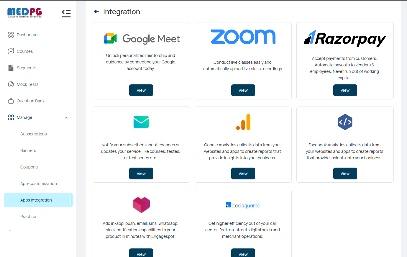 SaaS Dashboard